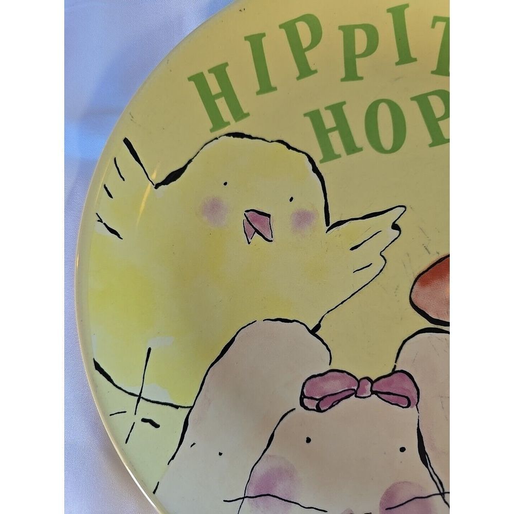 Vintageg Rosanna Chick Bunny And Duck ‎ 8 Inch Plate  In Perfect Condition - Picture 4 of 7